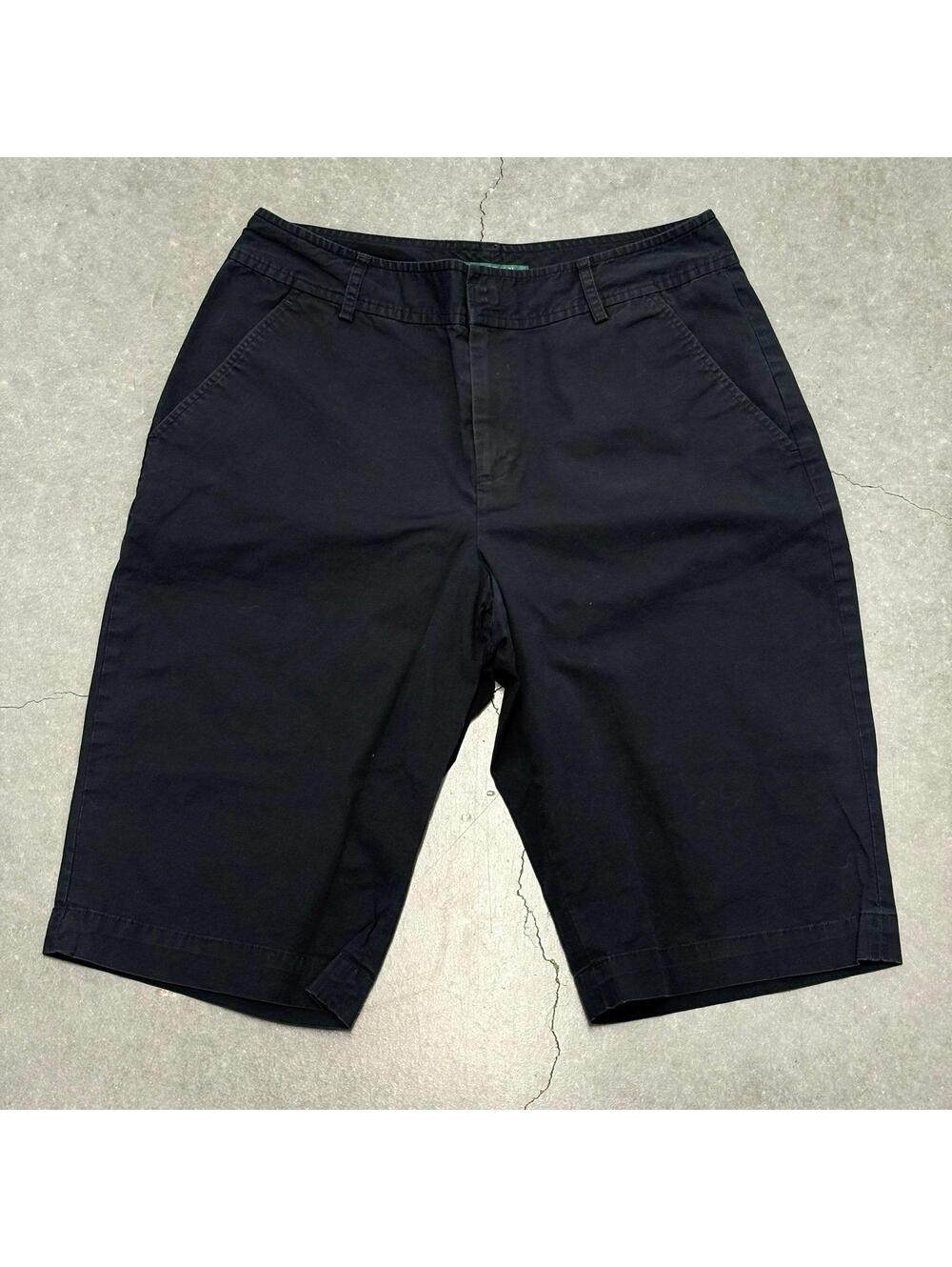 Lauren Ralph Lauren Navy Chino Shorts